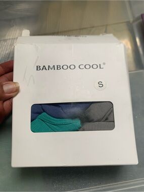 BAMBOO Men’s Undershirt Trio in Teal, Navy & Gray